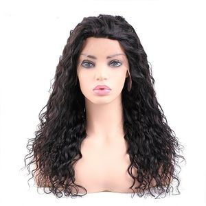 100% HUMAN HAIR Brazilian Natural Wave Lace Wig